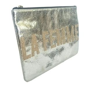 Express Bags - Express La Femme Metallic Clutch Express Bags - Express La Femme Metallic Clutch